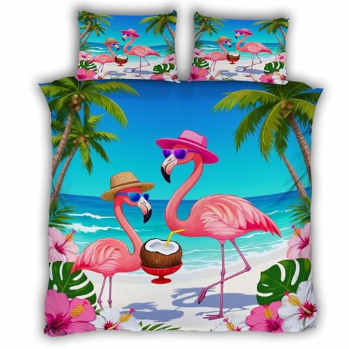 Housse de couette océan et plage 240x260 pour une chambre style vacances