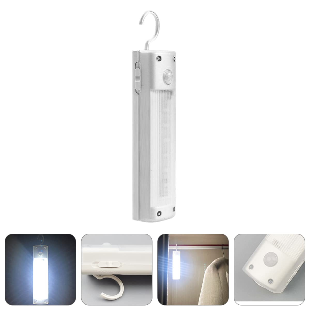 3 Stück unter Bewegung ohne mit Küche, Sensor Sensor-Kleiderschrank, Haning wiederaufladbare Treppe Intelligente Theke, Hängend nicht Kleiderschrank Schrank, Betätigte Beleuchtung Treppe, LED/3059