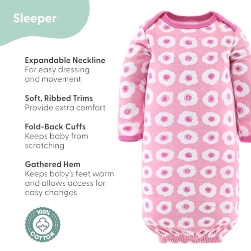 The Peanutshell Baby Girl Clothes & Essentials, Baby Layette Gift Set for Girls, Newborn Girl Gift Sets, Pretty in Pink4