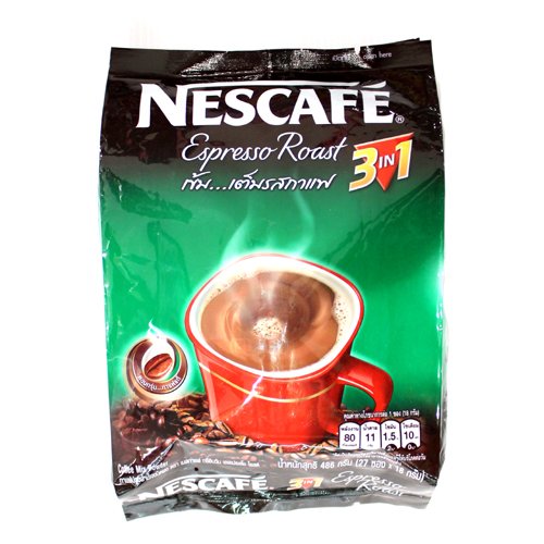 Nescafé Espresso Roast 3 in 1 Instant Coffee (27 sachets) x 2 packs
