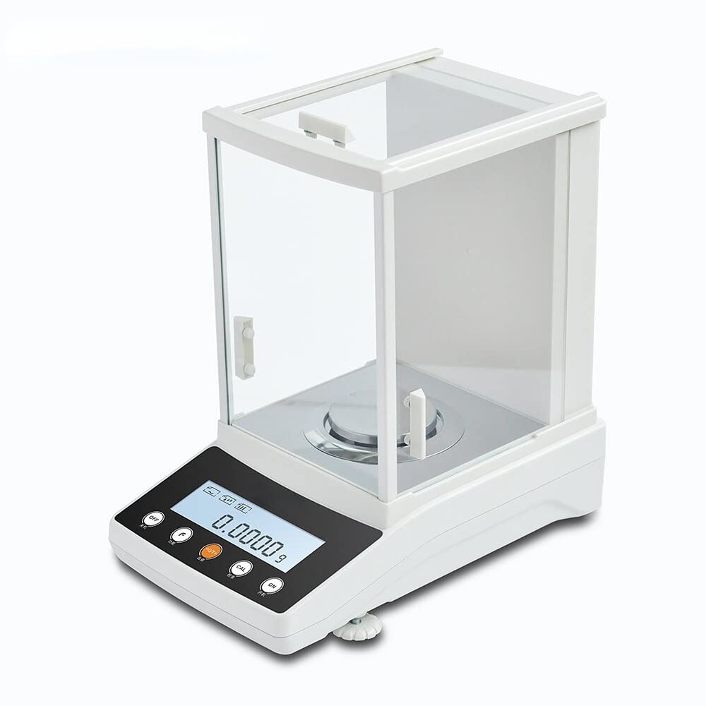 Balanza Analítica De Laboratorio Fa1104, 110 G, 0,0001 G, Legibilidad, Resolución De 0,1 MG, Pantalla LCD, Calibración Externa.gaoJIN1490