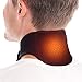 GRAPHENE TIMES Wärmekissen mit Ferninfrarot-Physiotherapie, heizkissen nacken mit einstellbarer Temperatur und USB-Kabel, perfekt für halswirbelsäule entlasten, schwarz