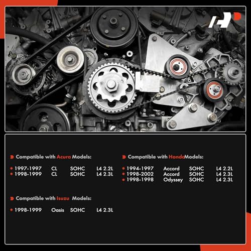 A-Premium Kit de correia dentada do motor com tensor de bomba de água Substituir TCKWP244 TKH-006 Co