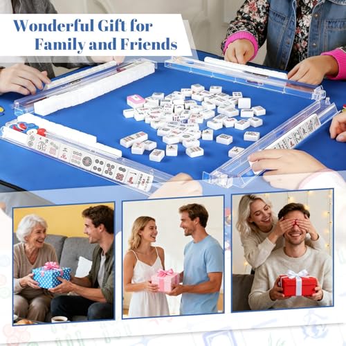 Rack de Mahjong con Empujadores Set de 4 Multicolor miniatura 7