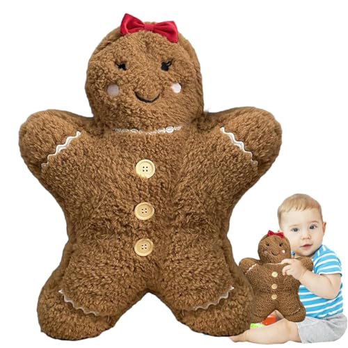 Muñeco de especias de peluche – Decoración de interior linda y suave – Muñecas y figuras de peluche de Navidad, para adultos y niñas, salón, dormitorio, mesa de para entrada de coche