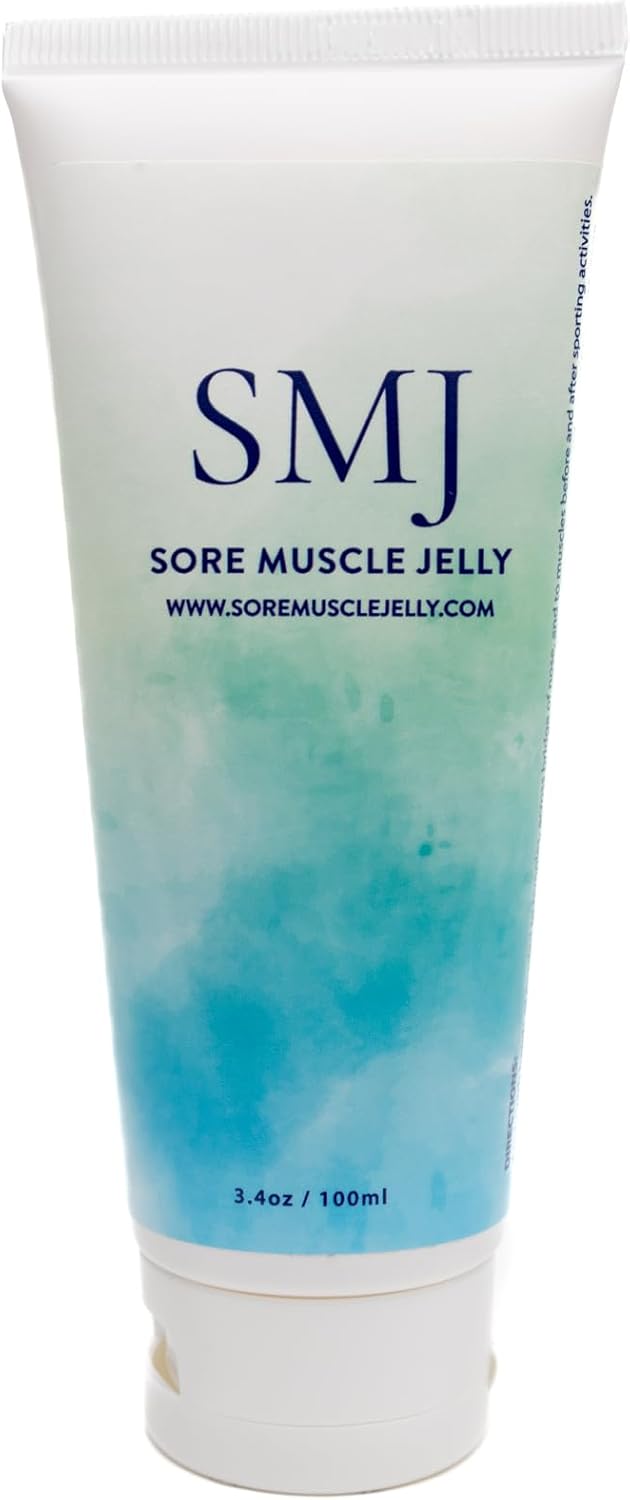 Sore Muscle Jelly Sore Muscle Topical Relief Cream (3.4 Ounce Original). Proprietary Blend of Essential Oils formulated for Maximum Relief.