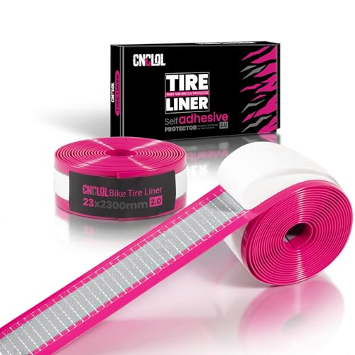 CNCLOL Banda Antipinchazos Bicicleta,Cinta Antipinchazos Protector de Neumático,Forro Cubiertas Proteccion Antipinchazos Bici Carretera,Mtb Compatible 12 14 16 18 20 24 26 27.5 28 29 700 pulgadas.23mm