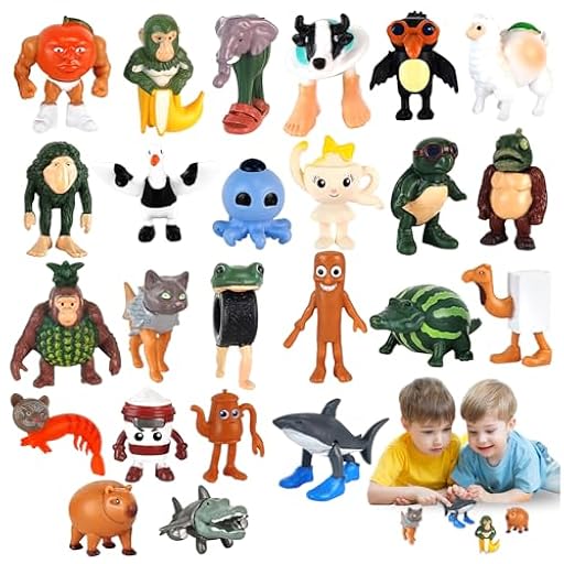 24Piezas Tralalero Tralala Figura, Italian Brainrot Figures Brainrot Italiano Juguetes Muñecos Tralalero Tralala Brainrot Animales Figura Figuras de Acción para Niños Decoración de Escritorio | Ya disponible en tu tienda friki favorita! En mundofriki.es!