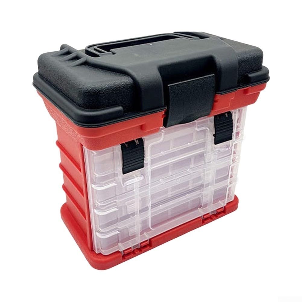 Caja de señuelo de plástico de alta dureza 27cm Plástico de alta dureza (azul)