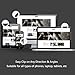 BMK Selfie Ring Light Clip Rechargeable 38 LED Bulbs Adjustable Selfie Lighting Portable for iPhone, Tablet, iPad, Laptop, Camera (White)
