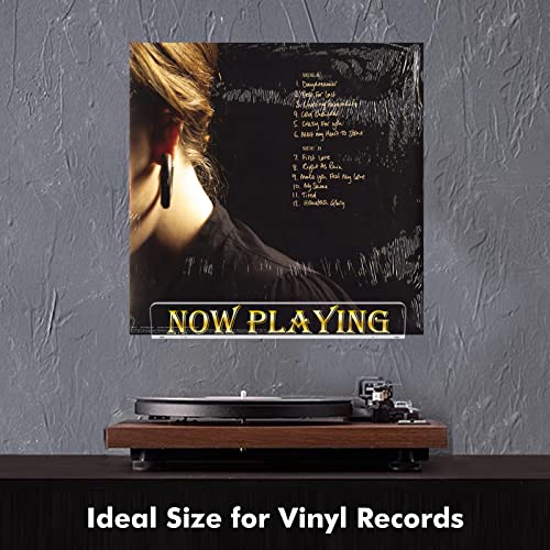 Support mural en acrylique pour disques vinyles afin d'éviter le désordre