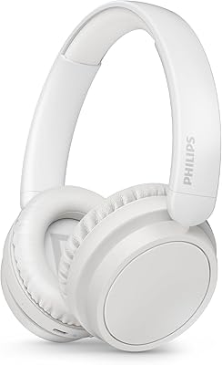 Philips TAH5209WT Cuffie On-Ear wireless bluetooth leggere con isolamento acusti