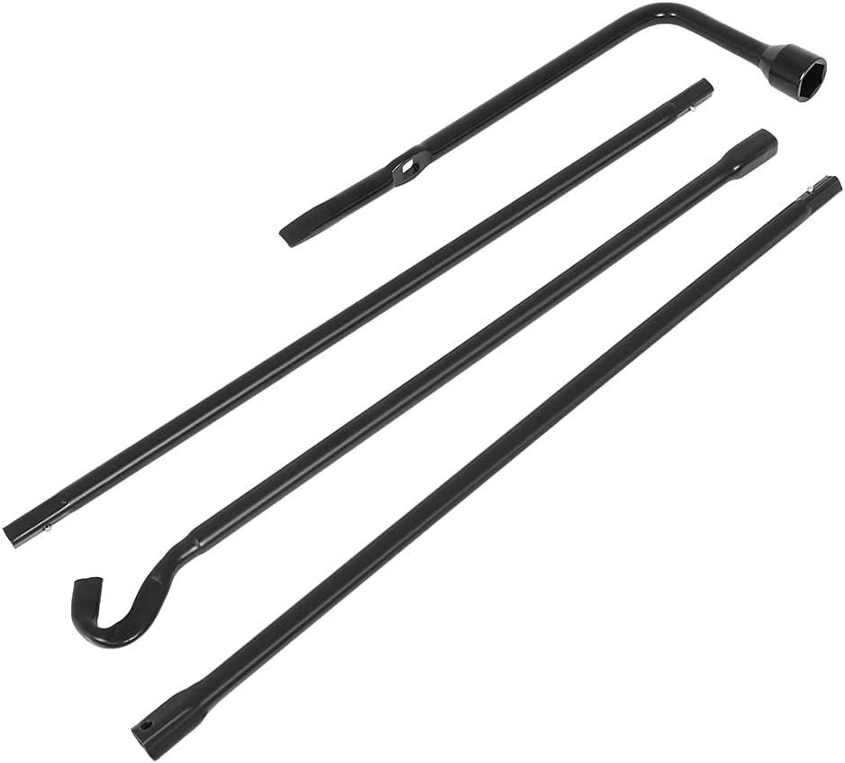 ROADFAR US Stock,Fast Shipping, Spare Tire Tool Kit Lug Nuts Wrench Tool Compatible for 2005-2017 Toyota Tacoma