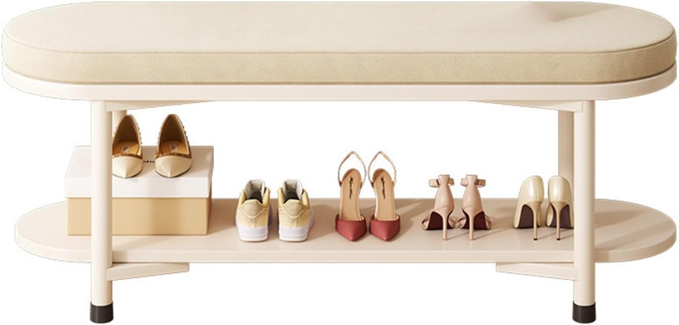 Shoe Storage Bench, Shoe Bench, Small Shoe Bench for Entryway, Shoe