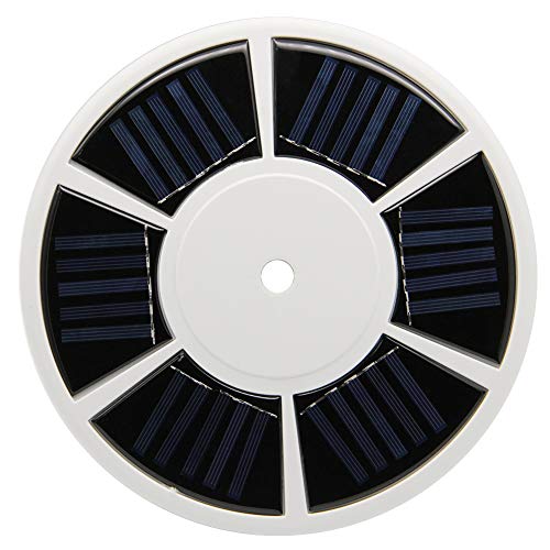 FORUP 26 LED Solar Flag Pole Light, Solar Flagpole Downlight for Most 15 to 25 Ft Flag Pole (White)
