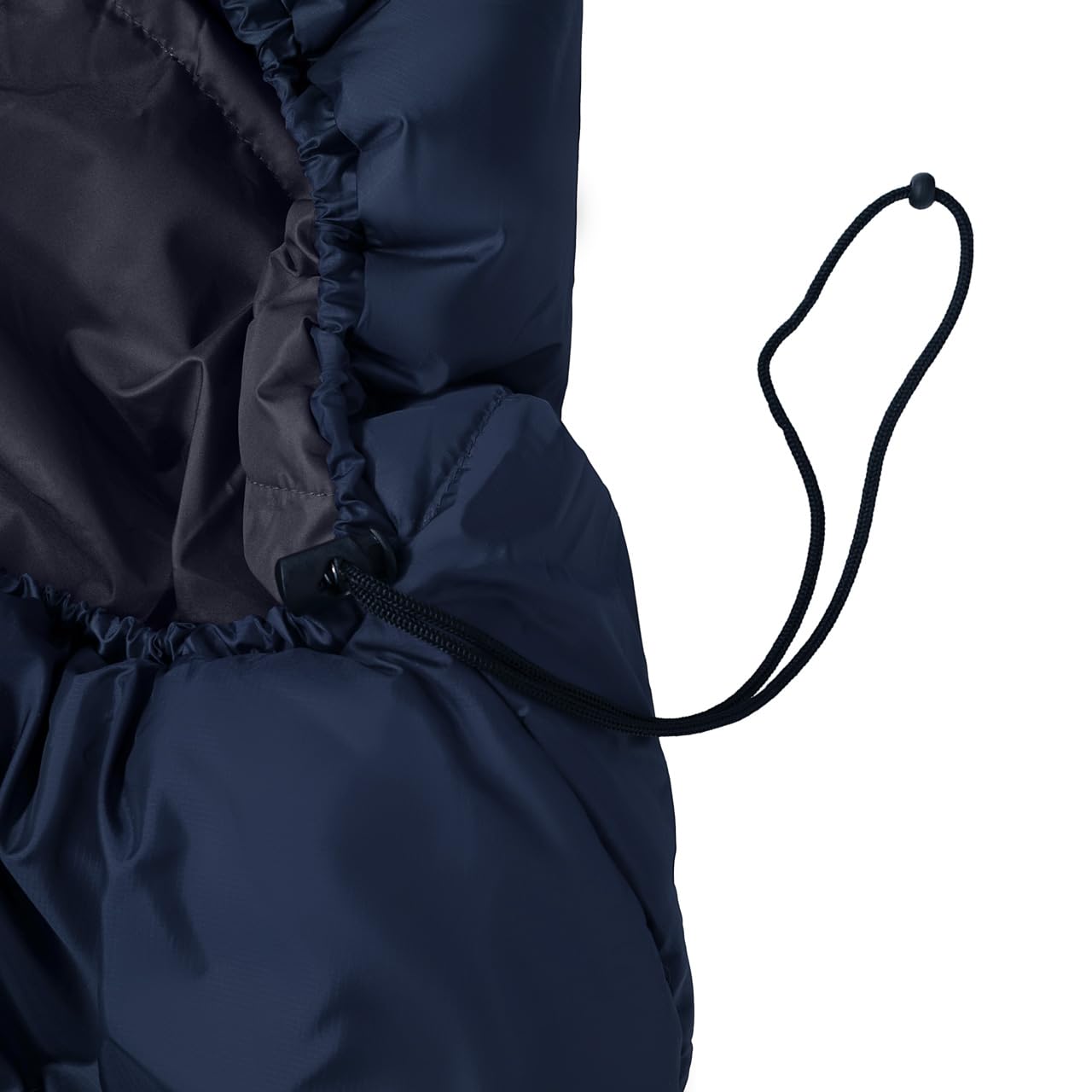 Alpinus - Śpiwór dla dorosłych Fiber Pro 1500, śpiwór, 215 x 80 cm, lekki śpiwór z dwukierunkowymi zamkami błyskawicznymi, śpiwór typu mumia z kompresowaną osłoną, śpiwór kempingowy