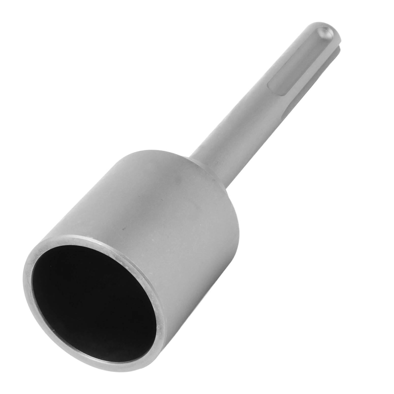Driver Palo a T SDS Plus 45mm, Punta Trapano Percussione per Asta Terra Recinzione, Acciaio 40Cr 0 Deformazioni 0 Rotture, per Installazione Pali Tondi Professionali