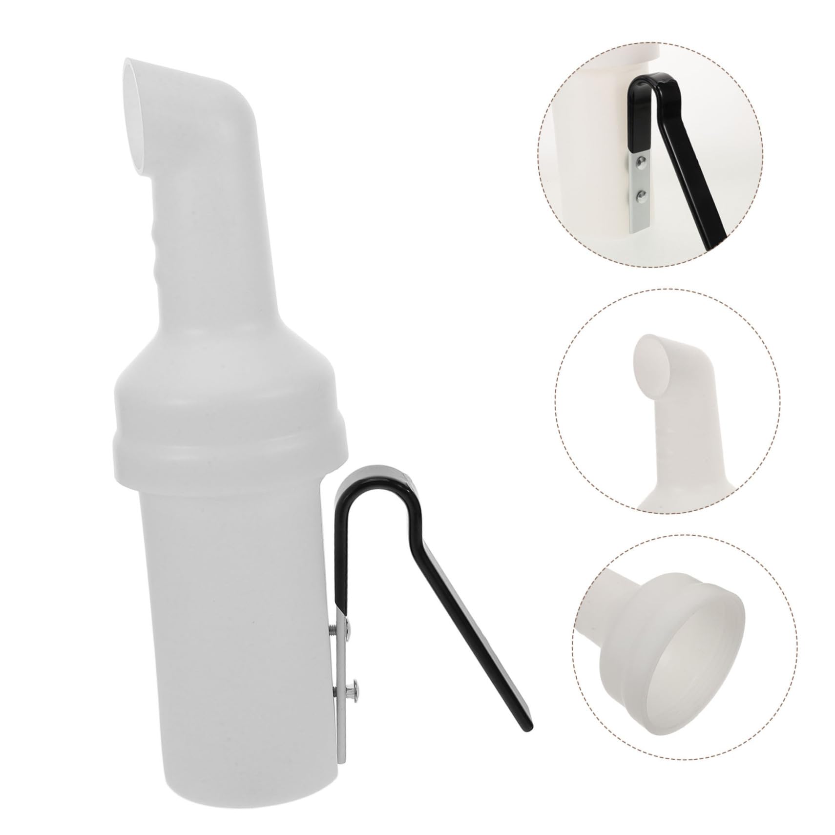 ibasenice Golfwagen Hängende Sandflasche aus Kunststoff Sandflasche mit Großer Kapazität und Einfacher Bedienung für Golfwagen Zubehör zum Golfspielen