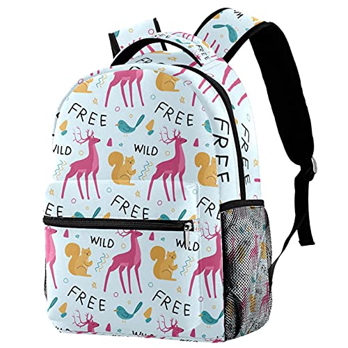 Sac à dos voyage campus avec porte-bouteille pour ranger les cours
