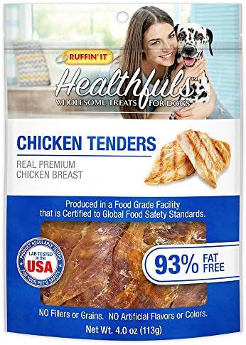 HEALTHFULS Chicken Tenders Dog Treats, 4oz