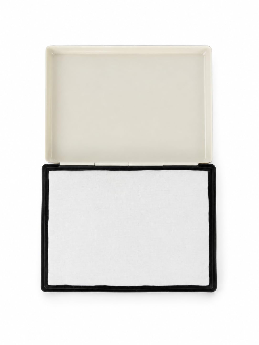 Kit cuscinetto metallico per timbri + inchiostro a scelta. Disponibile in 9 misure (da 8x12 a 20x30 cm). Impronte nitide e precise per ufficio e industria. (15x20, Centimetri)
