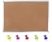 Produktbild Creative Home 90 x 60 cm Aluminiumrahmen Pinnwand Korkwand Memoboard Korktafel | inkl. 5 Pinwandnadeln | Groß Brett aus Kork | Hergestellt in der EU | Ideal für Büro, Schule, Schlafzimmer und Heim