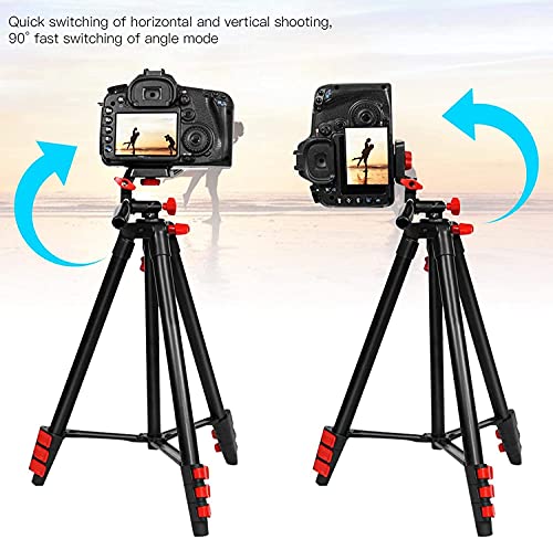 YQDSY Vt-832 Tragbare Aluminiumlegierung Einstellbares Stativ Für Slr-Kamera-Reisefotografie Schwarz Wandmontage – Bild 7