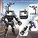 Bentex Toilet Upgraded Damaged TV Man Figure Building Block Set, Upgraded Cameraman Speakerman Game Model Collectible Building Bricks Birthday Gift for Adults Fans (703pcs)