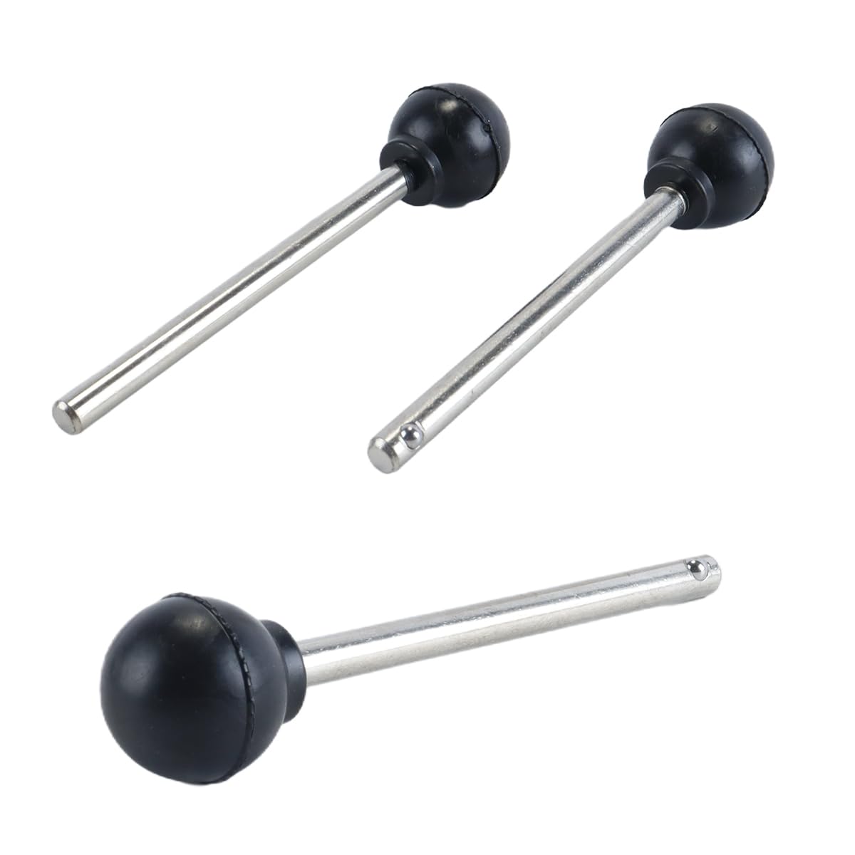 Durlo 2PCS Ball Head Safety Pin, Weight Stack Replacement Parts, Quick Release Gym Equipment Accessory for Home and Commercial Gym