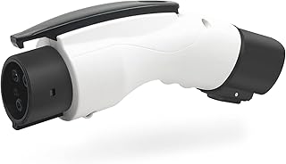 Keruida Tesla to SAE J1772 Charging Adapter Max 48A 250V Portable Fast Charging, Compatible with Tesla Wall Box, Tesla High Powered Connector, Destination Charger, and Mobile Connector