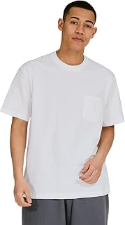 [ヘインズ] ビーフィー Tシャツ 半袖 丸首 綿100% 丸胴仕様 タグレス仕様 ビーフィポケットTシャツ H5190 メンズ