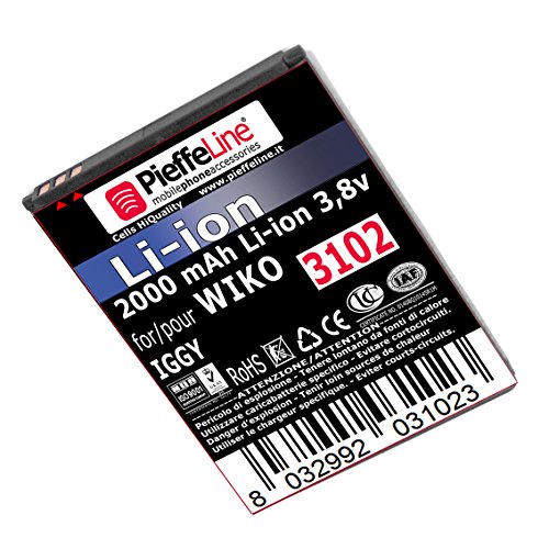 PIEFFELINE Batteria per Wiko Iggy CINK Slim 2 NGM