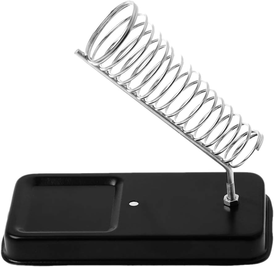 Soldering Iron Metal Stand Holder Safety Protect Base Support Station