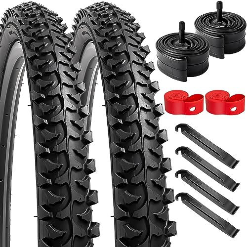 ZUKKA 20 Zoll MTB Reifen Set - Faltbar 20x1.95 Für Kinderfahrräder