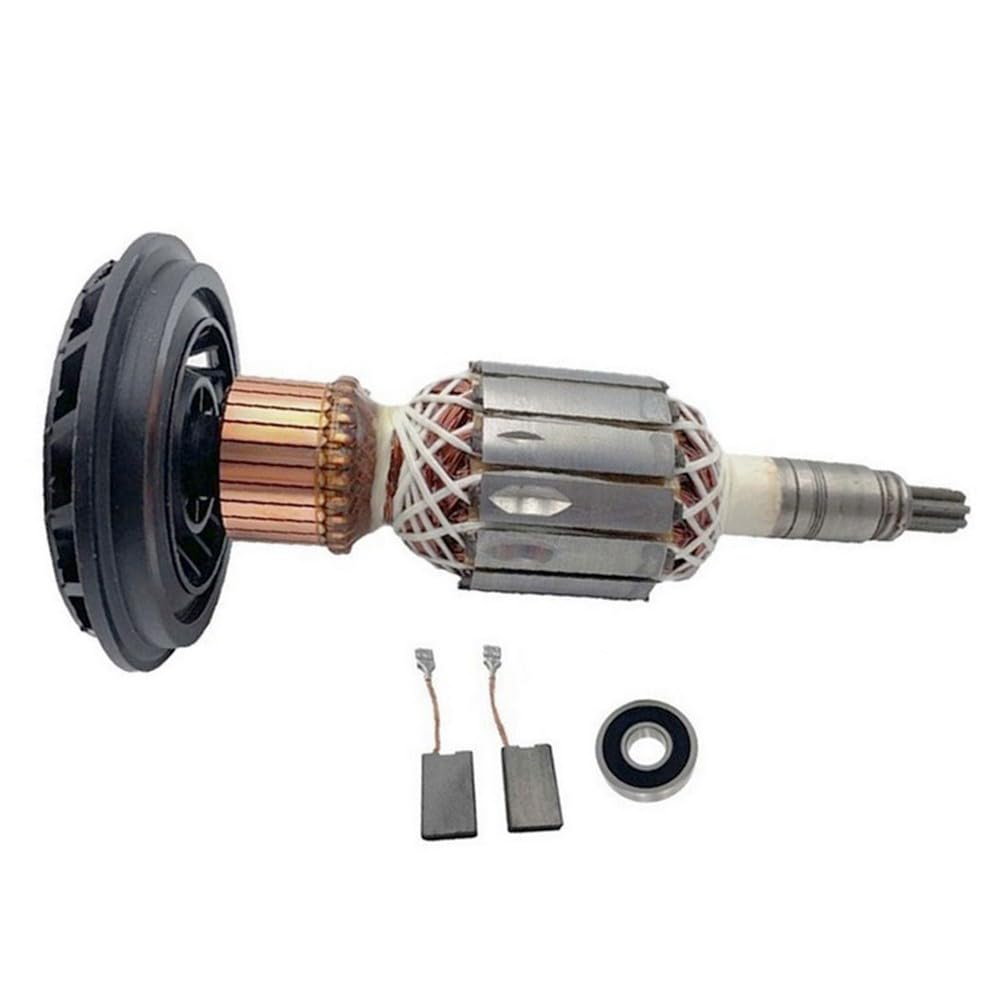 Armature de moteur pour rotor 1614011072 GBH11DE pour marteau perforateur électrique GSH11E avec balais de carbone et kit de roulements