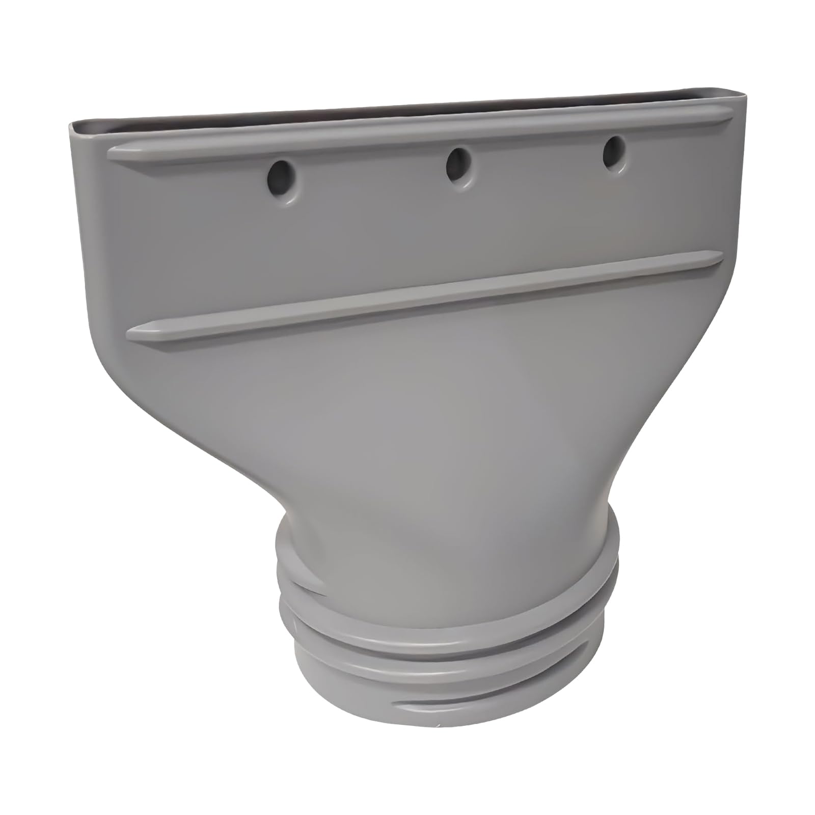 Flat Air Conditioner Exhaust Hose Adapter for 130/150mm Window Vent