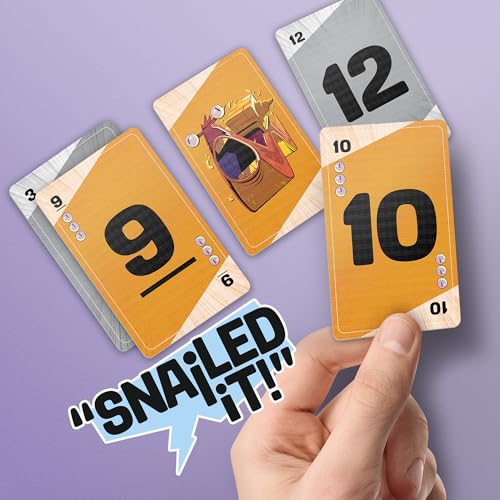 Snailed it! Game | Easy to Learn Family Games for Kids, Teens, and Adults | Snail Card Game | Ages 8 and Up | 3 to 6 Players | 20 Mins. | Kids Gifts - image 8
