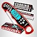 Alpha Grillers Meat Thermometer Digital - Instant Read Food Thermometer for Cooking and Grilling Gifts for Men Valentines Day Gifts for Him Her Mom Dad