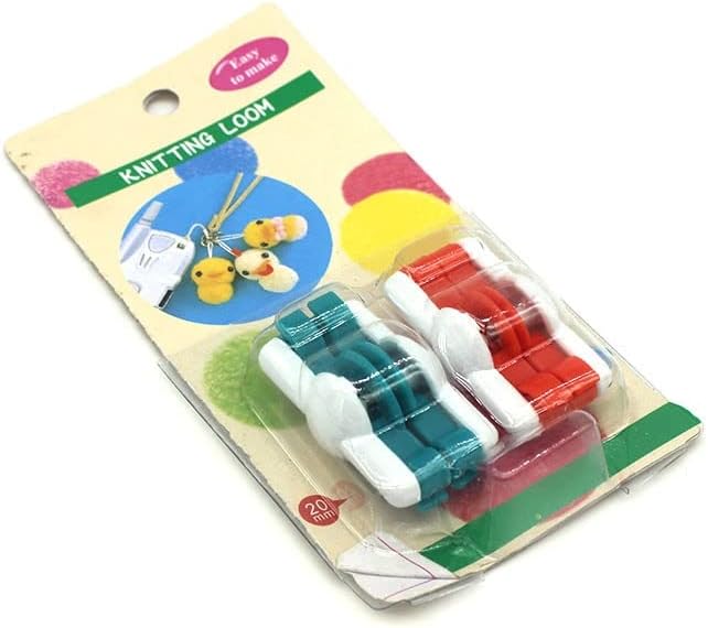 20mm 25mm Pompom Maker Knitting Loom Wool Tool Fluff Ball Knitting Wool Bobble Weaver Needle Craft Yarn