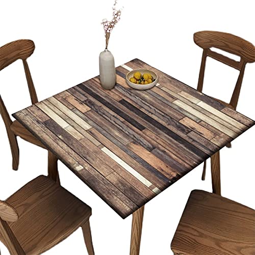 Elastic Tablecloth Square Fits Tables up to 42