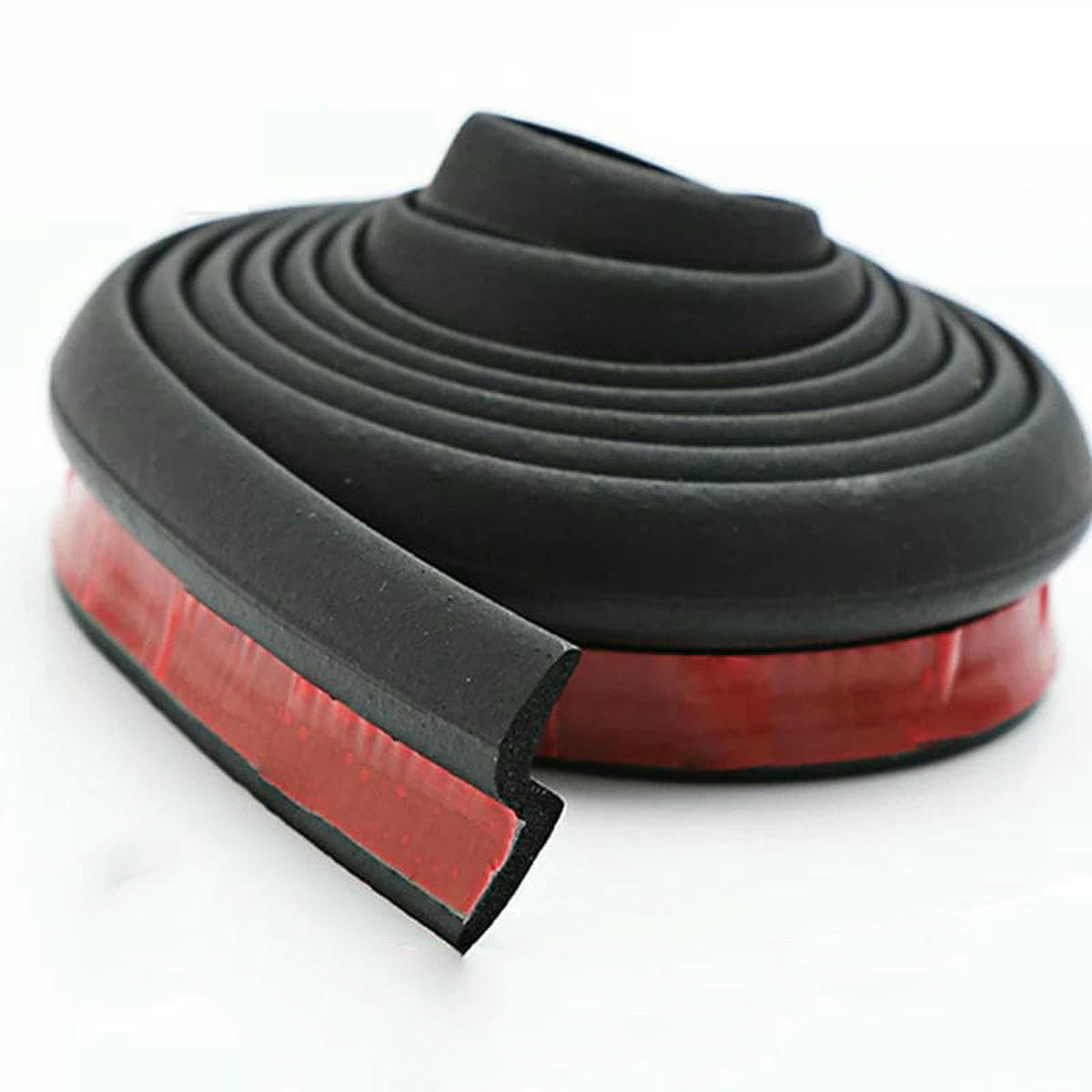 Yfshc 2M Z 2/4/8M Car Door Seal Strip Auto Rubber Seal D Z P Type Noise Insulation Anti-Dust Soundproof Sealing Strips Interior Accessories