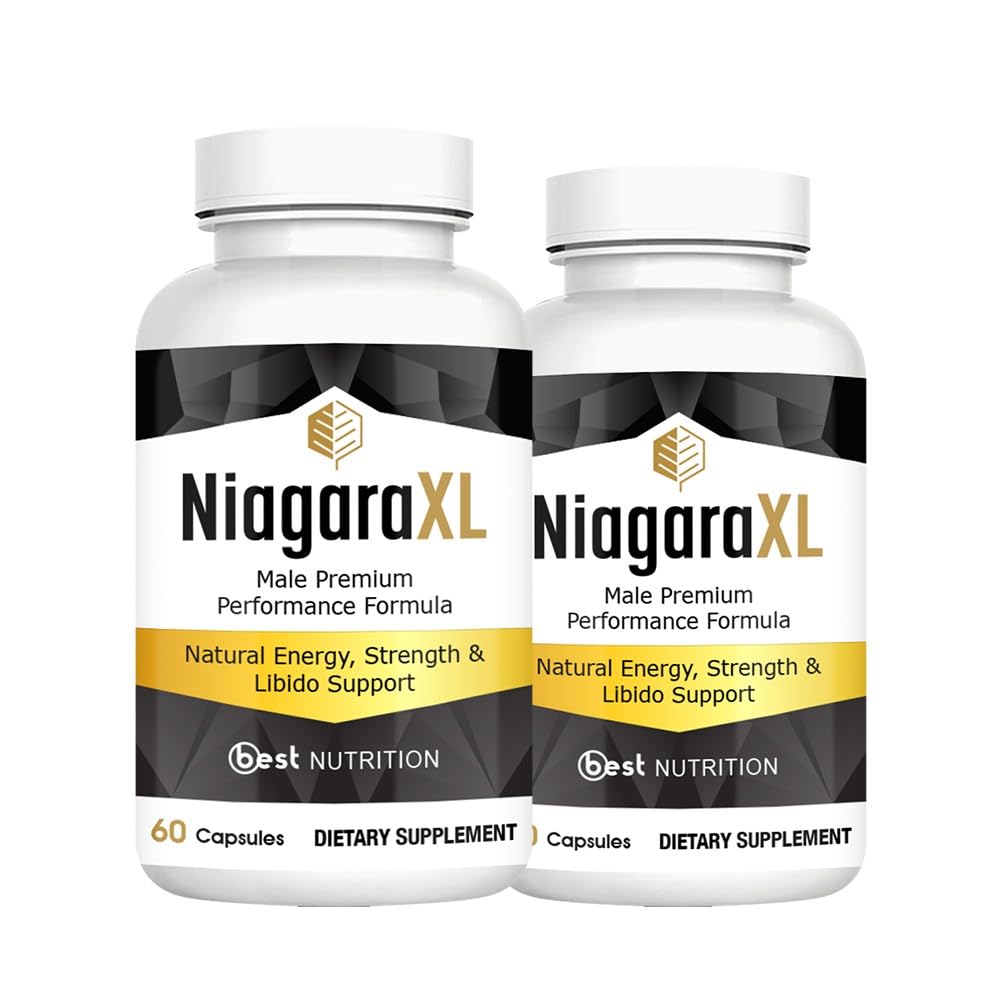 (2 Pack) Niagara XL - Niagara XL Pills - NiagaraXL Male (120 Pills - 2 Month Supply)