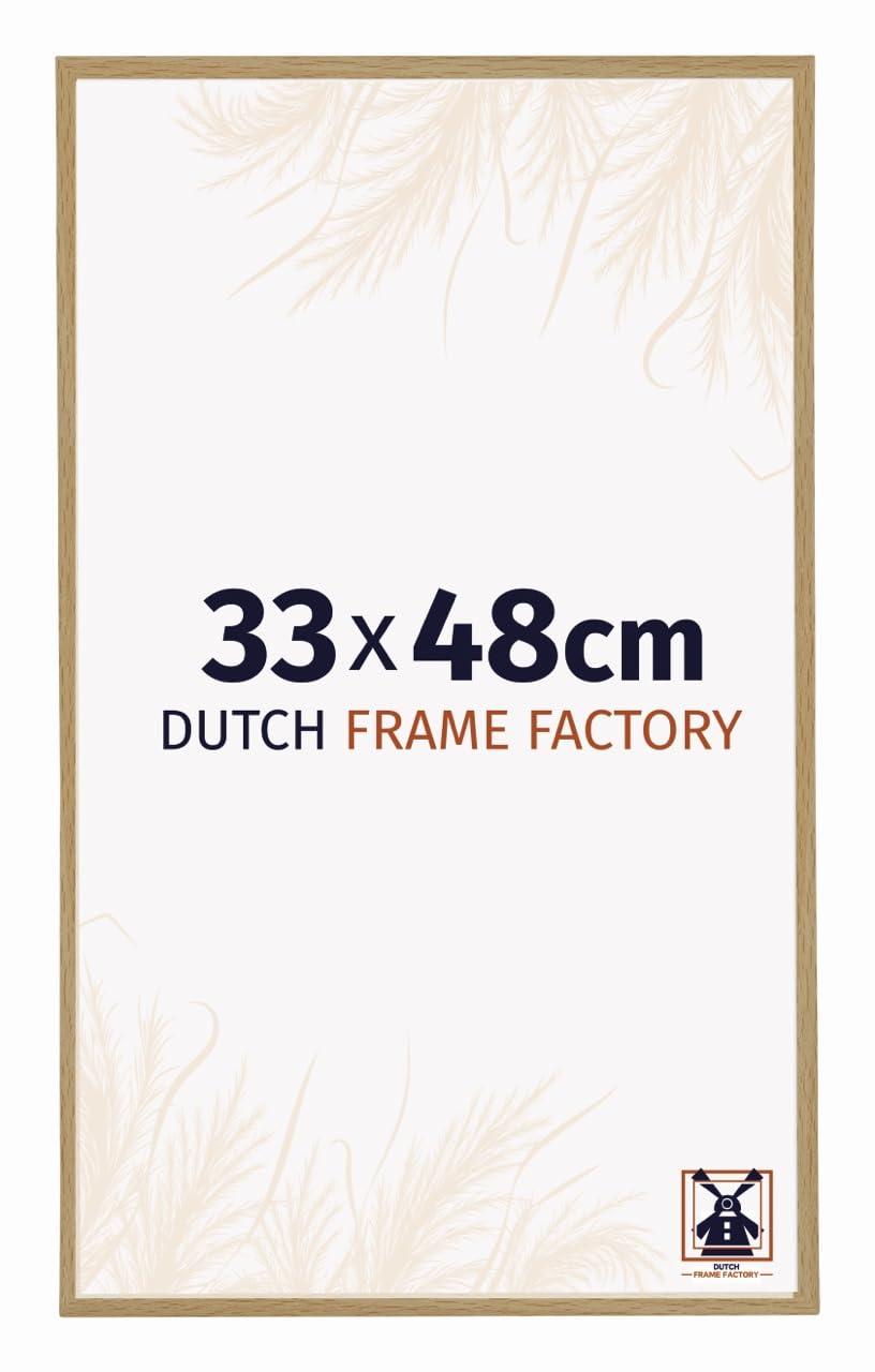 Dutch Frame Factory - Picture frame 33x48 cm Beech Light - Plastic