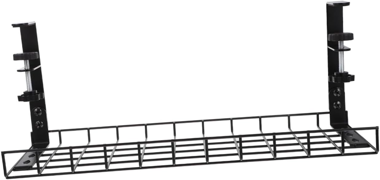 Cable Box Organizer Under Desk Wire Rack Cord Organizer Desk Cable Management Easy to Assemble
