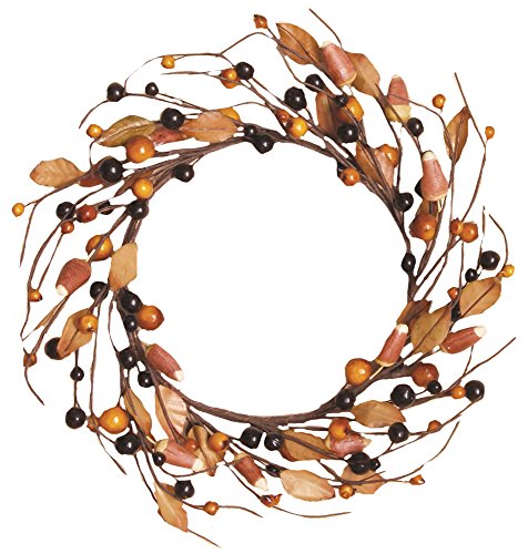 CWI-Gifts-65-Primitive-Candy-Corn-Wreath-Multi CWI Gifts 65 Primitive Candy Corn Wreath Multi