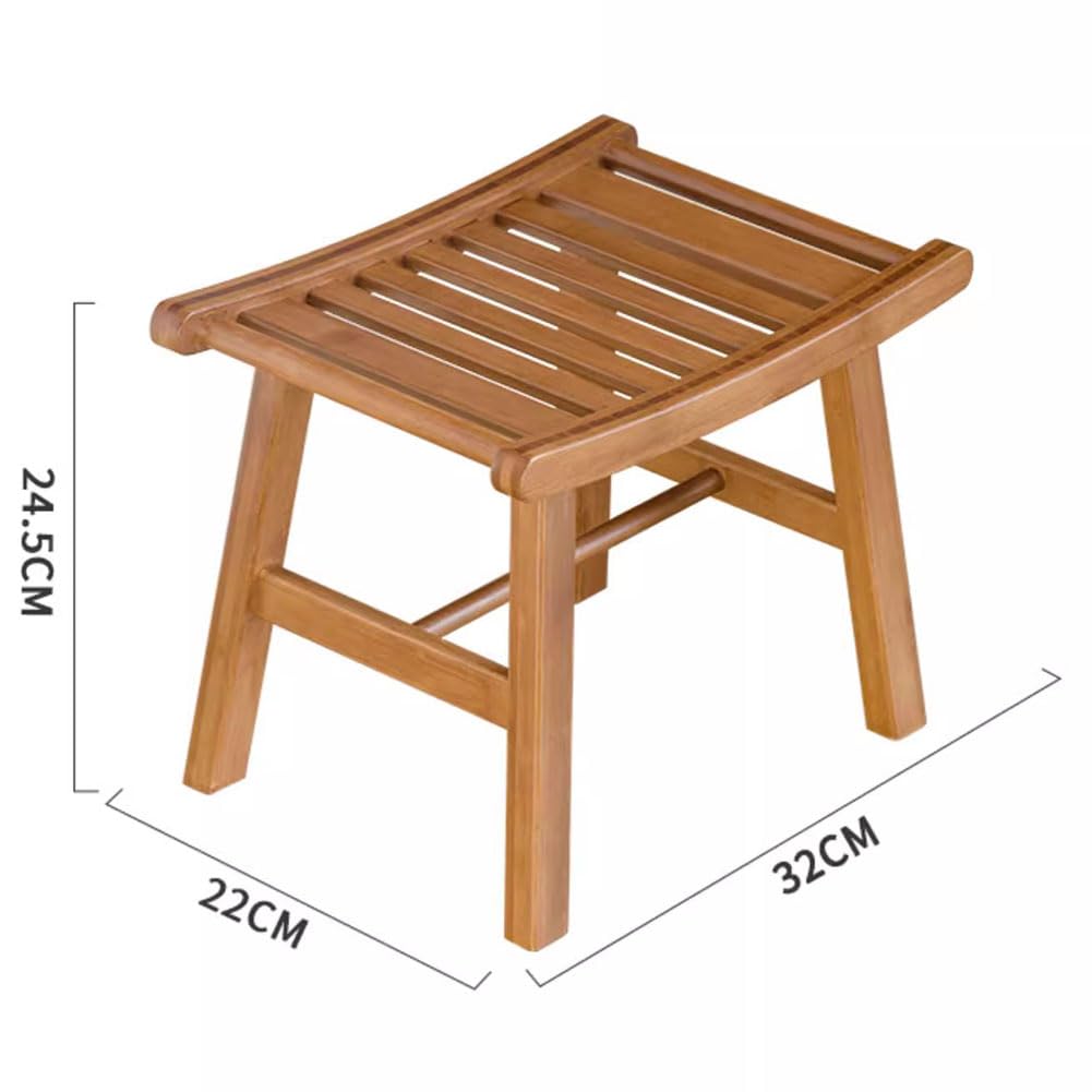 Taburete De Baño De Madera, Asiento De Ducha, Taburete De Ducha Portátil, Taburete De SPA, Fítere De Ducha, Taburete De Ducha Pequeño, Banco De Zapatos