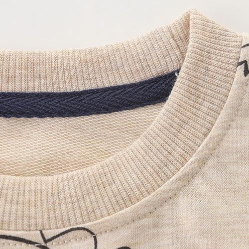 Boys Sweatshirts Long Sleeve Sweatshirts T-shirts Crew Neck Cotton Casual Sweatshirts Cartoon Tops for Boys-363