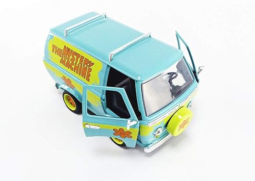 Miniatura 5 de Jada Scooby Doo 1:24 Mystery Machine Die-Cast Car & Scooby and Shaggy Figuras