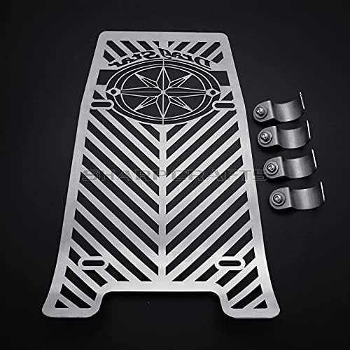 Radiator Cover Grill Grille Guard Protector For YAMAHA V Star 1100 XVS1100 Custom Classic, Chrome
