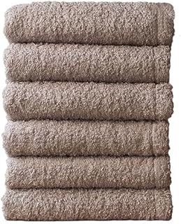 SHINKO TOWEL おぅ!え~やん タオル 泉州タオル(【最短発送】 フェイスタオル6枚, ブラウン)